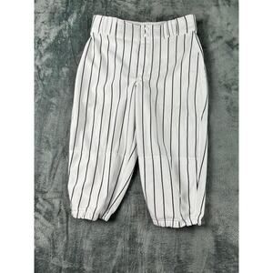 Champro Baseball Knicker Pants Adult Medium White Pinstripe Good Condition